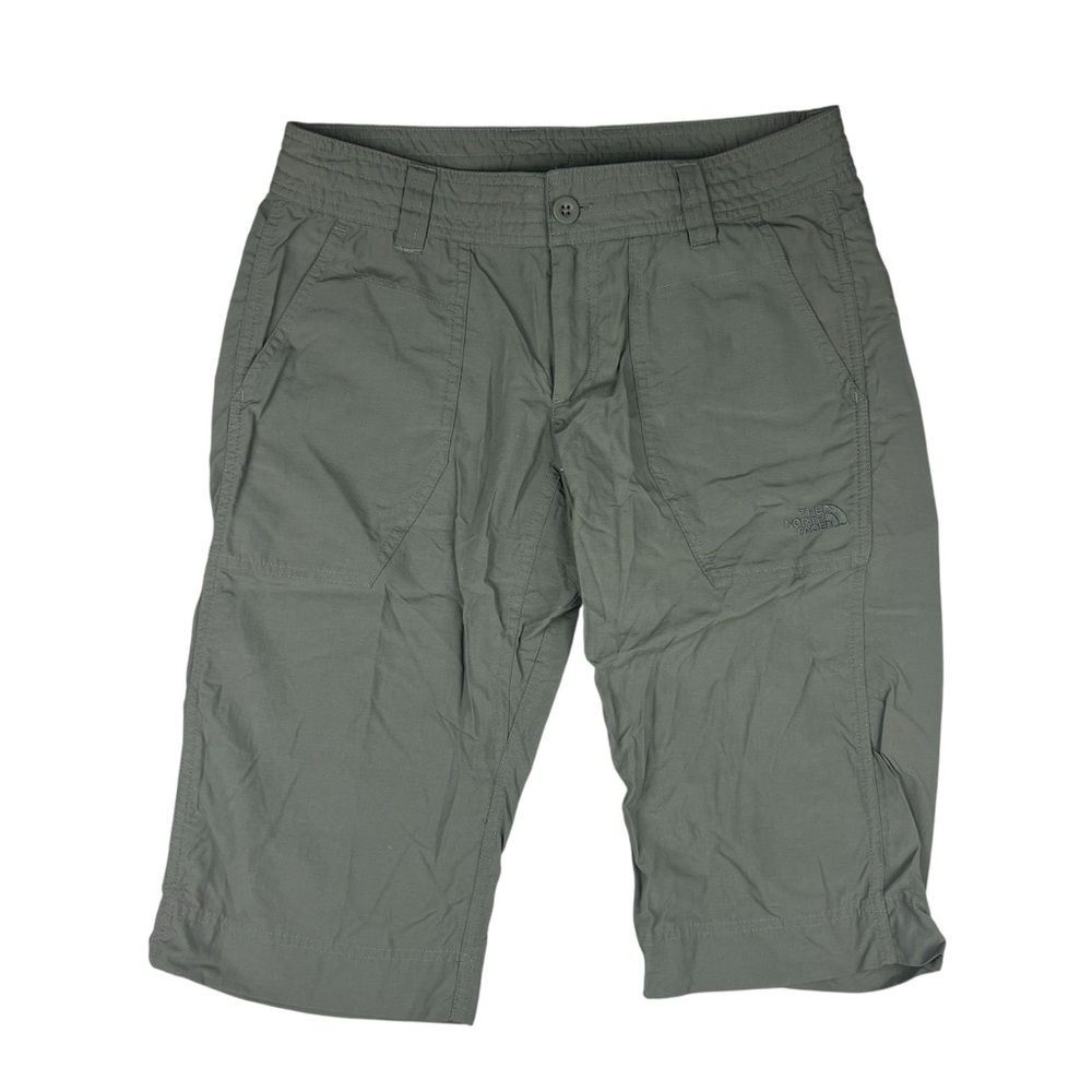 The North Face Shorts Women’s‎ Size 6 Bermuda Nylon Brown Hiking Outdoor